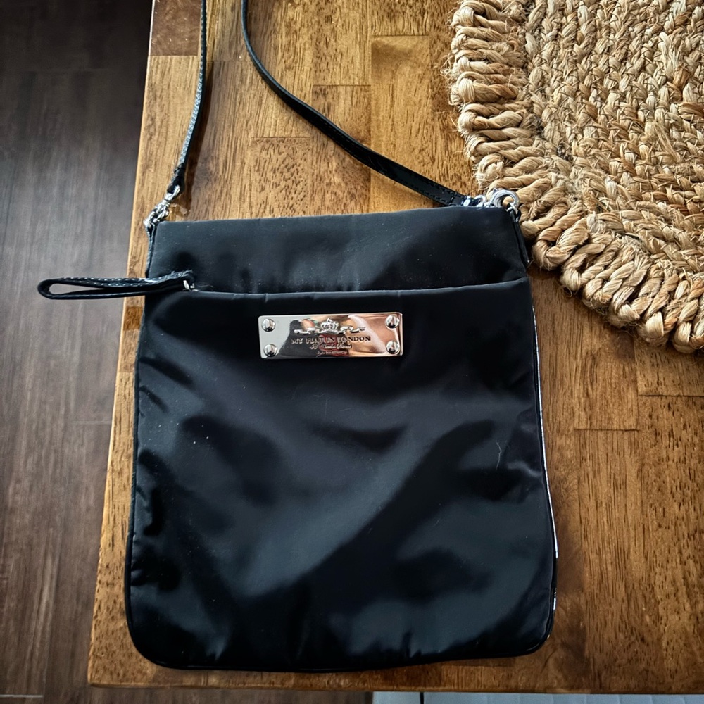 My flat in London , Black Crossbody Bag
